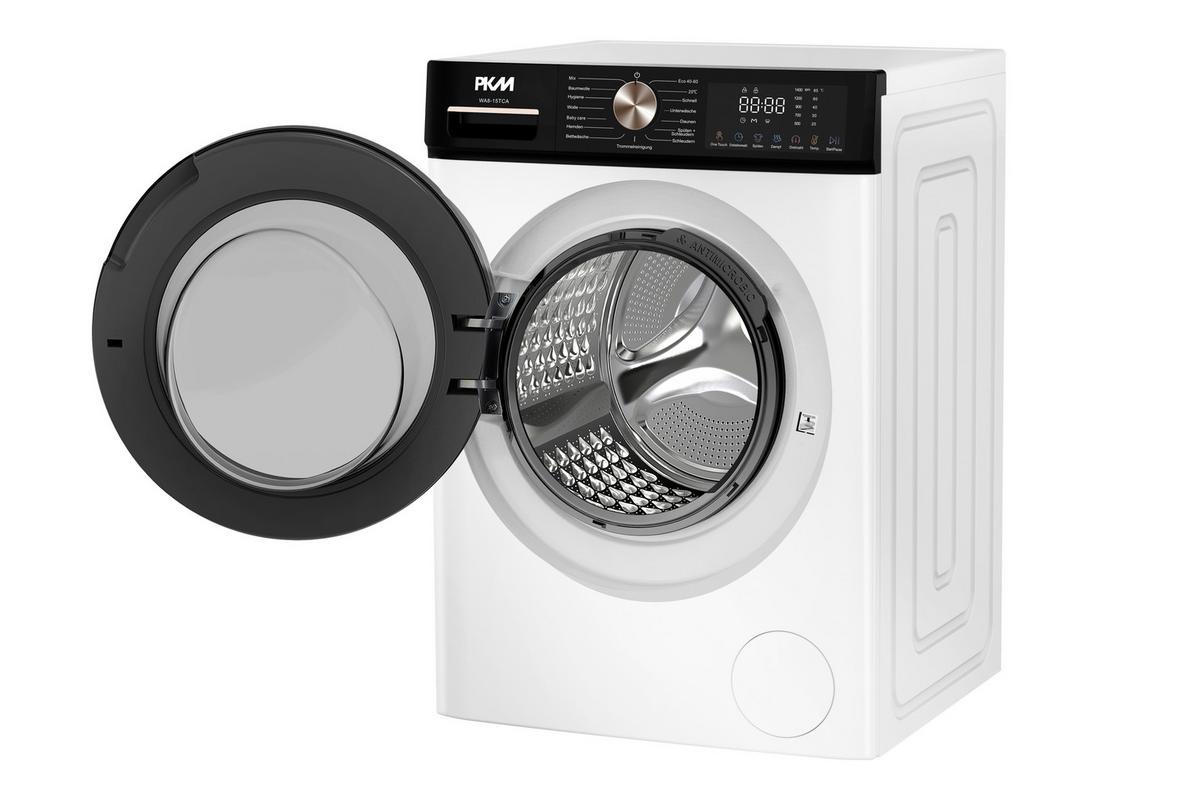 Waschmaschine Wa8-15tca - Weiß Hochglanz, Basics, Metall (60/84,7/52cm) - PKM