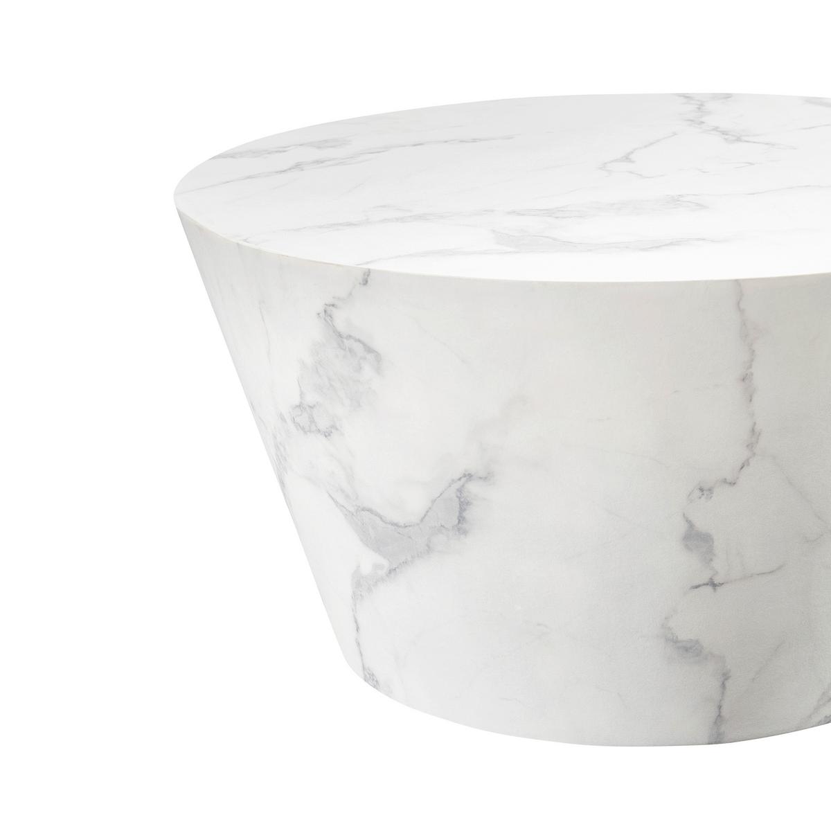 Couchtisch Weiß D: 80 Cm - Weiß, Design, Holzwerkstoff (80/80/42cm) - Livetastic