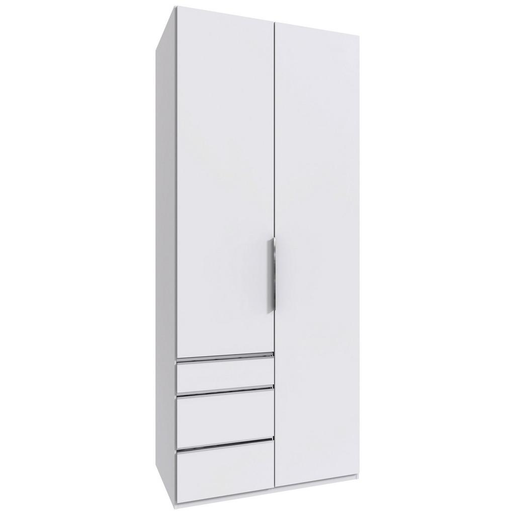 Drehtürenschrank Level 36 A Dekor weiß, B: 100cm