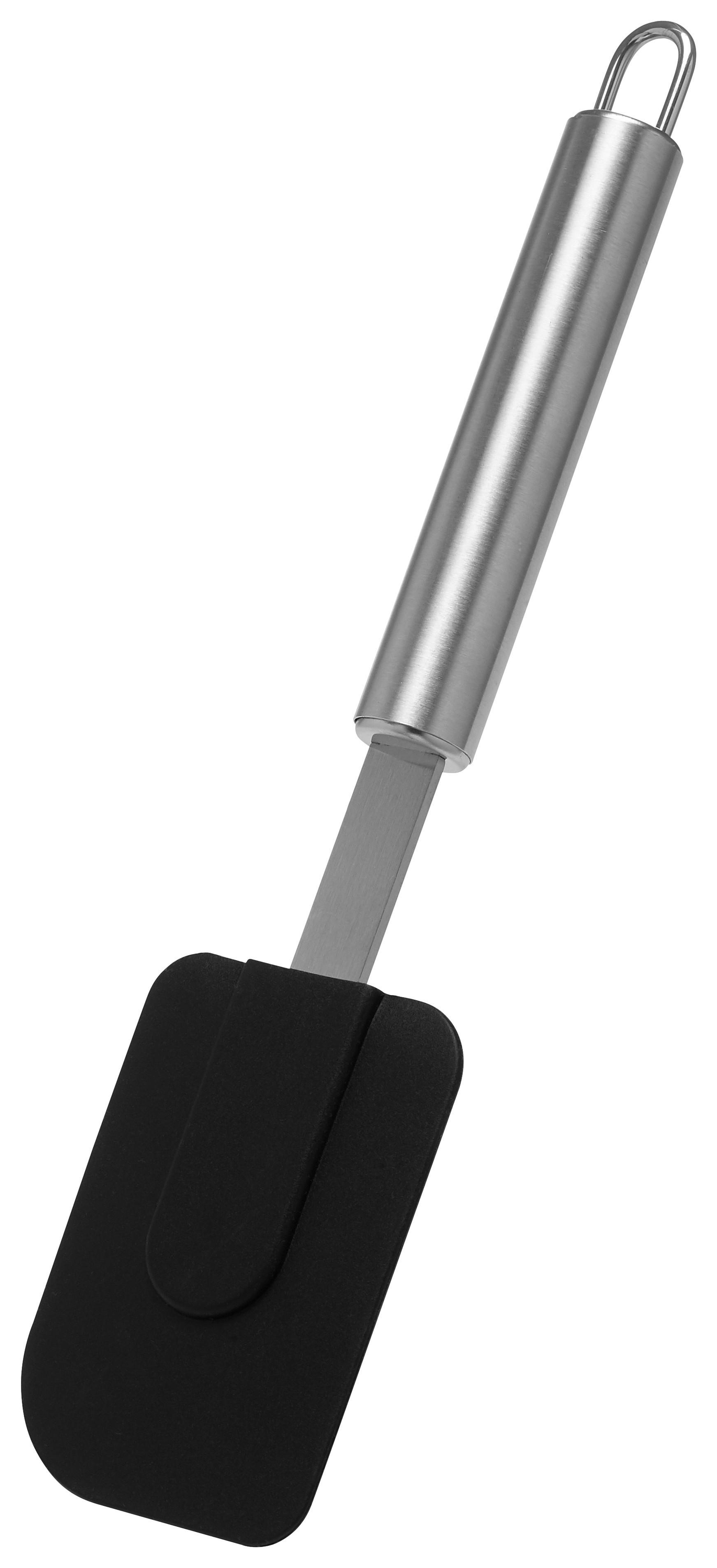 Stěrka Na Těsto Luca - černá/barvy stříbra, plast (26cm) - Modern Living
