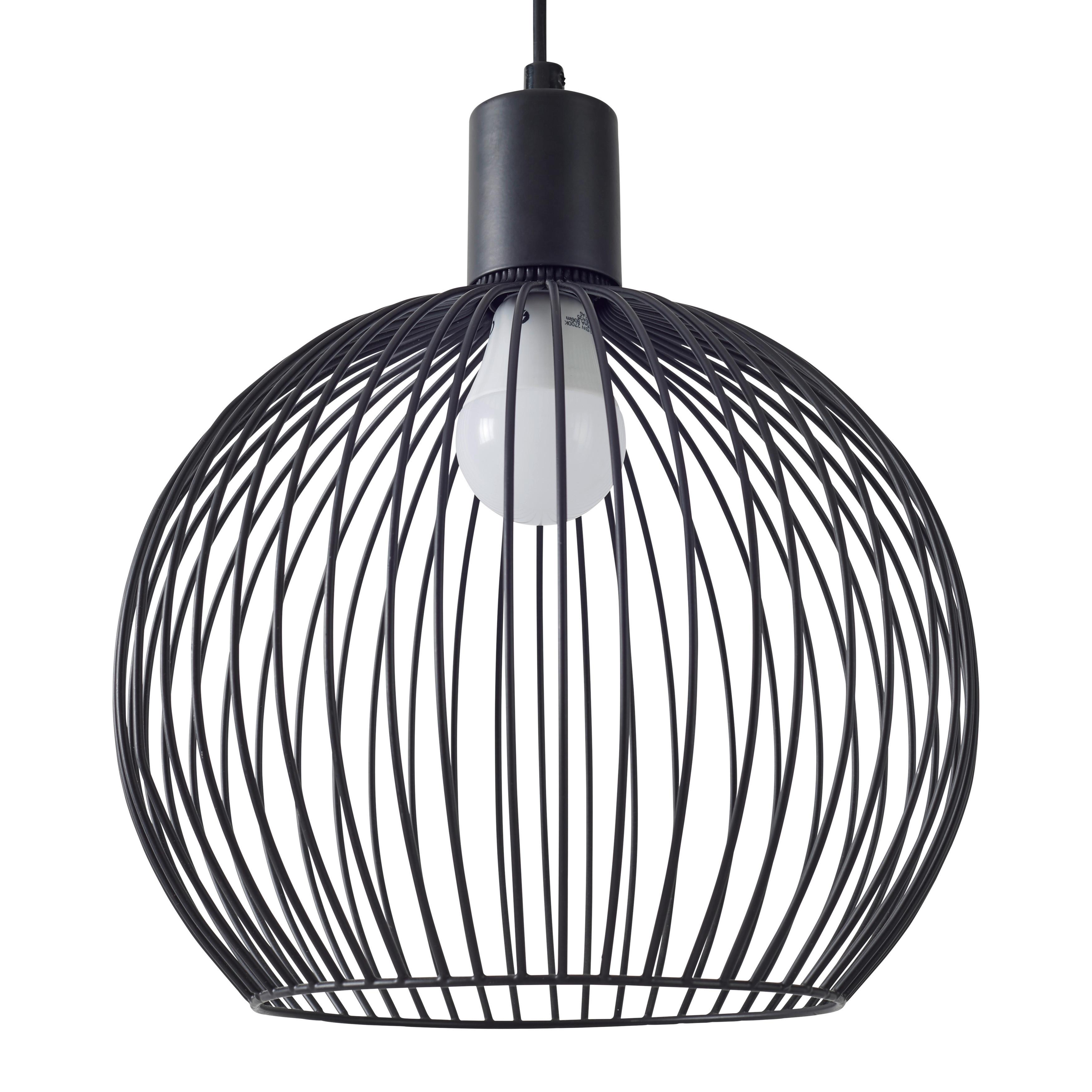 Závesná Lampa Jesse Ø/v: 30/140cm, 42 Watt - Moderný, kov/plast (30/140cm) - Modern Living