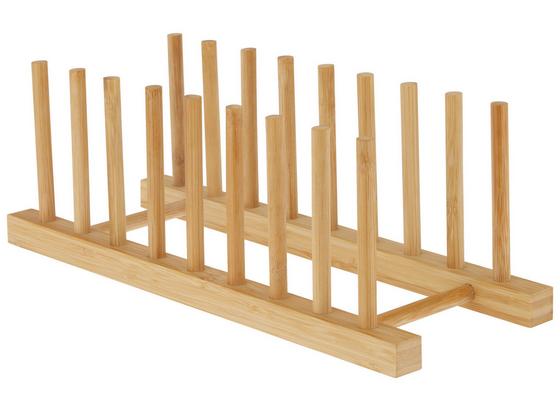 Stojan Na Talíře Alexa - přírodní barvy, dřevo (34/12,5/12cm) Stojan Na Talíře Alexa - přírodní barvy, dřevo (34/12,5/12cm)
