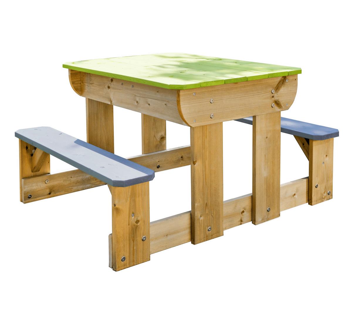 Wasserspieltisch Esel Kiefer, B/H/T: ca. 100x53x80cm - Kieferfarben, KONVENTIONELL, Holz (100/53/80cm)