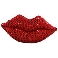 Skulptur Lia - Rot, KONVENTIONELL, Kunststoff/Textil (34/7/18cm) - Luca Bessoni