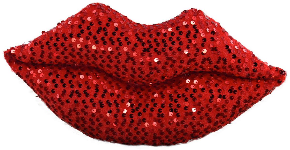 Skulptur Lia - Rot, KONVENTIONELL, Kunststoff/Textil (34/7/18cm) - Luca Bessoni