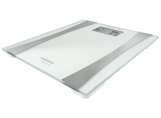Grundig Körperfettwaage Glas - Silberfarben/Weiß, MODERN, Glas/Kunststoff (30/30cm) - Grundig Grundig Körperfettwaage Glas - Silberfarben/Weiß, MODERN, Glas/Kunststoff (30/30cm) - Grundig