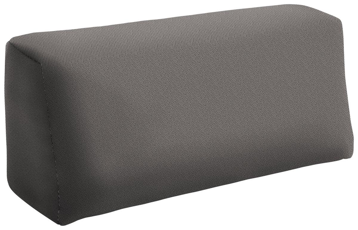 Schlafsofa Vouge Grau Bxhxt: 255x86x123 Cm - Buchefarben/Schwarz, KONVENTIONELL, Textil (255/86/123cm) - Livetastic