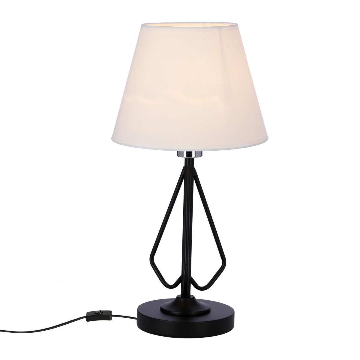 Tischleuchte 50501089 Morley - Schwarz/Weiß, Basics, Kunststoff/Metall (16/25/26cm)