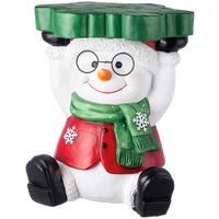 SCHNEEMANN OLAF -PAZ- - Rot/Schwarz, KONVENTIONELL, Stein (38/38/47cm) - Luca Bessoni
