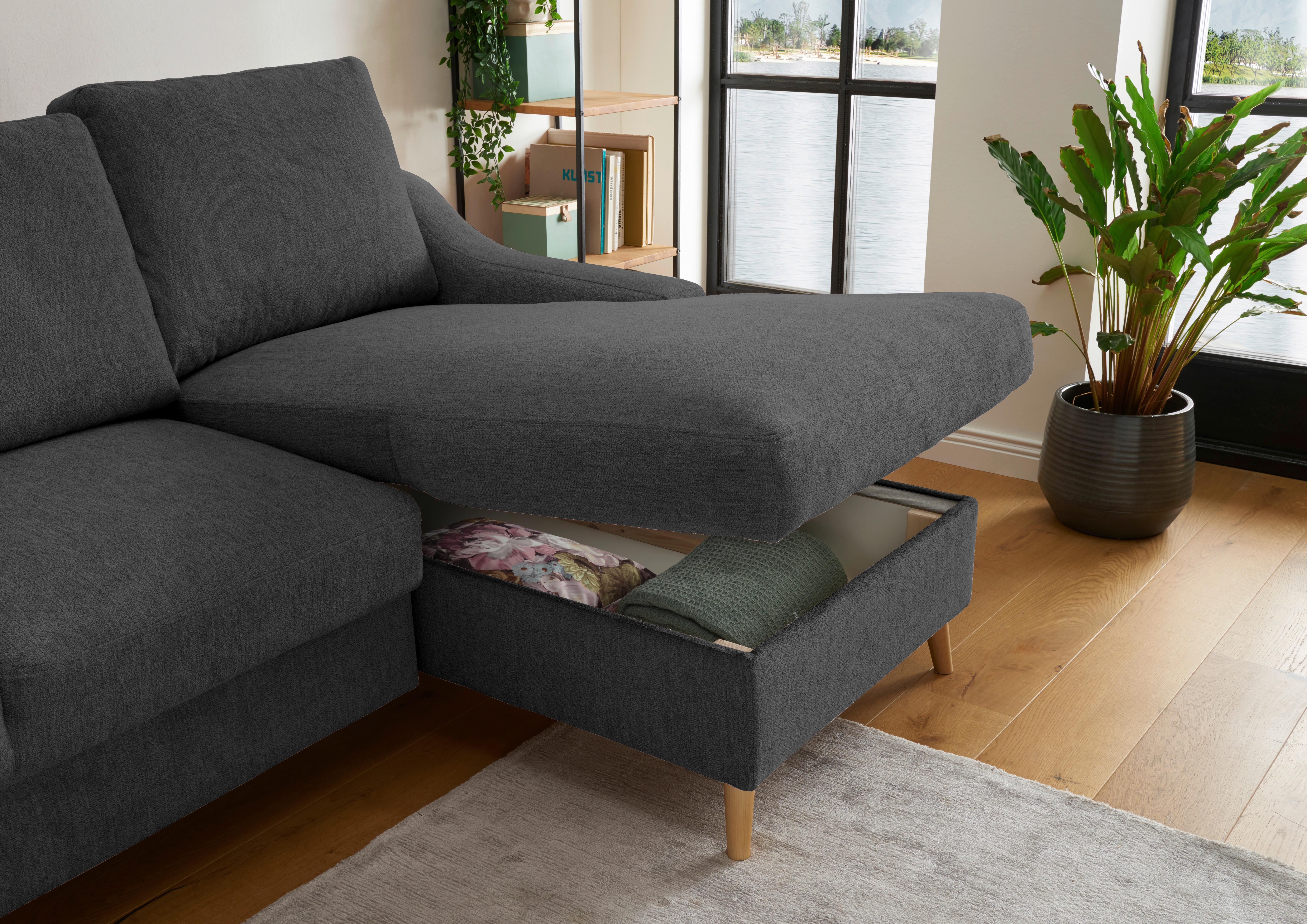 Ecksofa mit Bettkasten