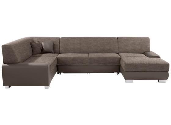 Sedacia Súprava Miami - svetlohnedá/bahenná hnedá, Moderný, drevo/textil (210/320/160cm) Sedacia Súprava Miami - svetlohnedá/bahenná hnedá, Moderný, drevo/textil (210/320/160cm)