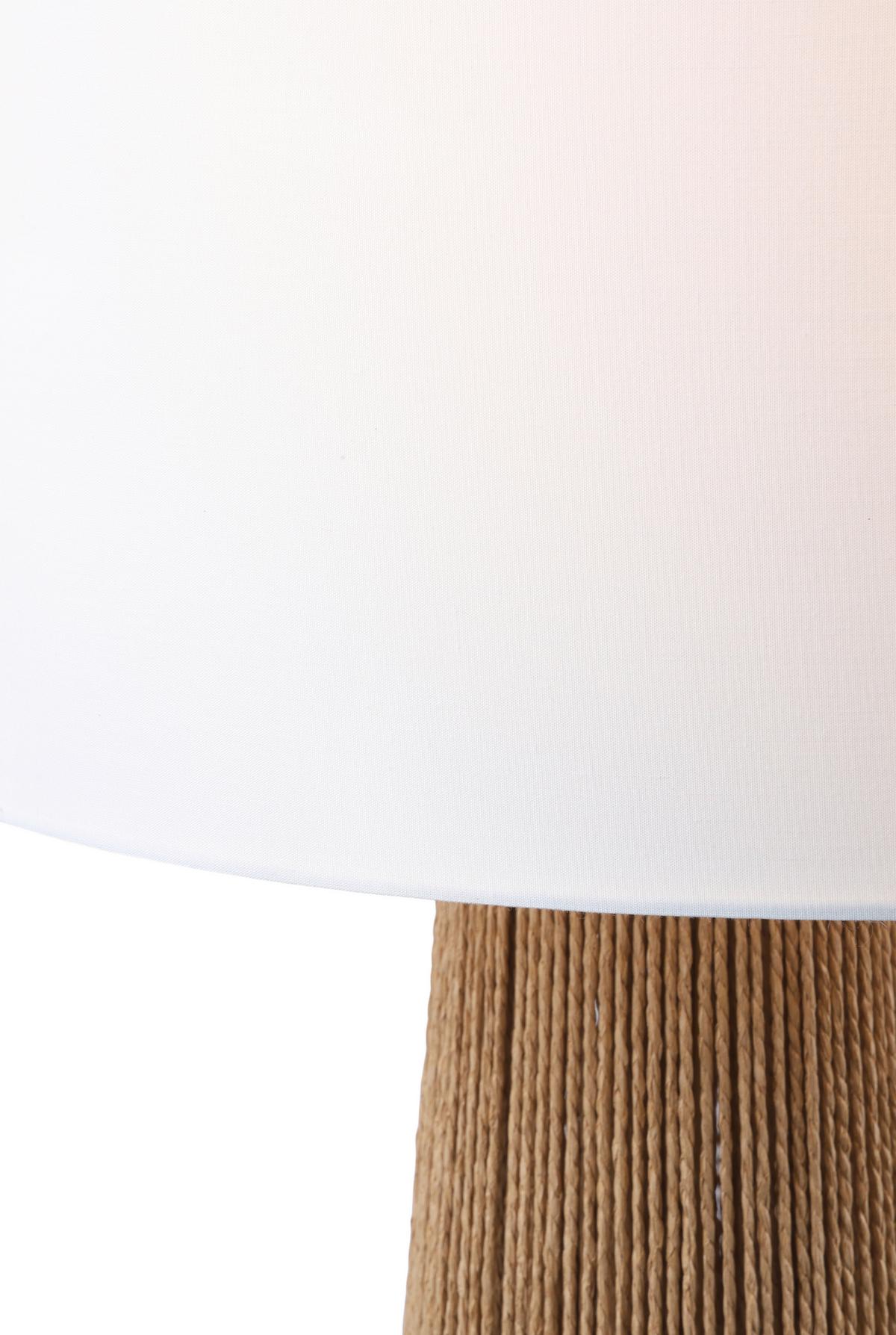 STOJACIA LAMPA MOZU - hnedá/čierna, Modern, kov/textil (35/140cm) - Mömax