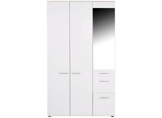 Skříň Šatní Avensis New - bílá/barvy dubu, Konvenční, kompozitní dřevo (120/205,7/60cm) - Luca Bessoni Skříň Šatní Avensis New - bílá/barvy dubu, Konvenční, kompozitní dřevo (120/205,7/60cm) - Luca Bessoni