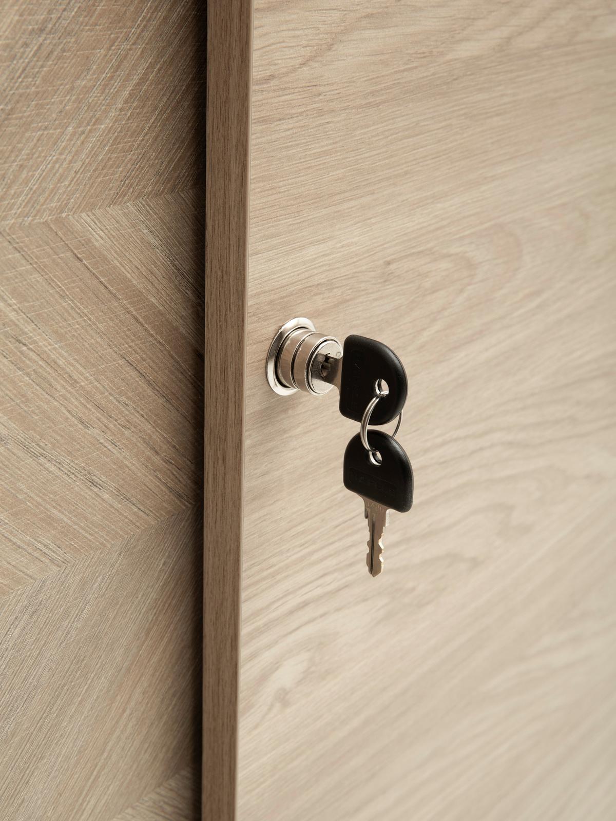 Aktenschrank Arezzo Eichefarben B: 80,1cm - Eichefarben, MODERN, Holzwerkstoff (80,1/150/38,2cm) - MID.YOU