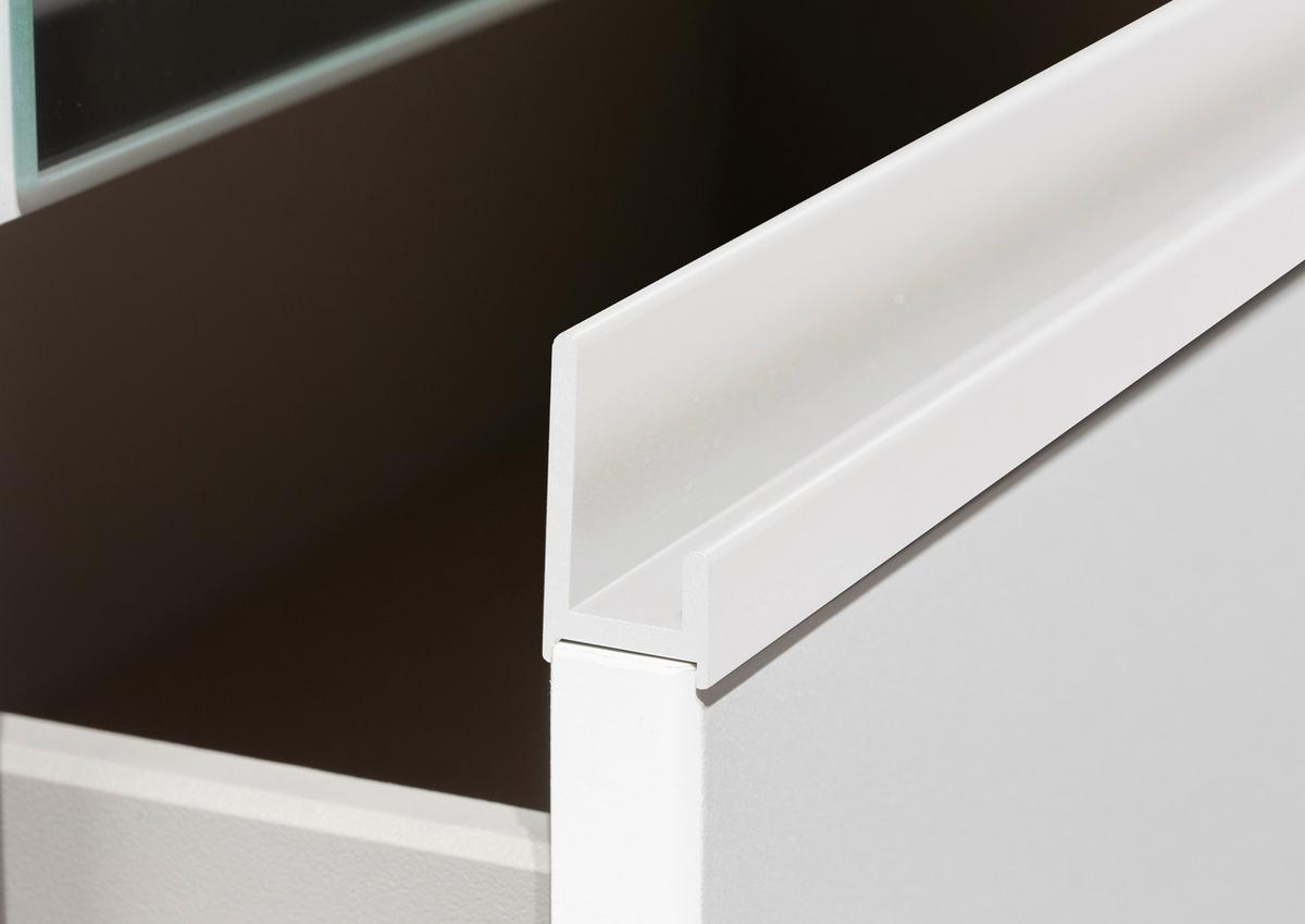 Eckkleiderschrank Costa Weiß B: 208 cm - Weiß, MODERN, Holzwerkstoff (208/197/298cm) - Rauch Möbel