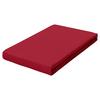 Boxspring-Spannleintuch Pure Boxspring - Dunkelrot, Basics, Textil (90-100/190-220cm) - Schlafgut