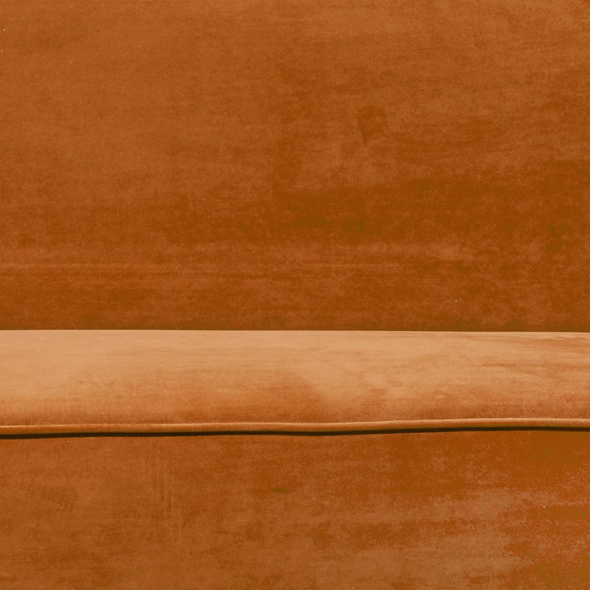 Sitzbank Mit Lehne Gepolstert Samt Gold Lord B: 140 Cm - Goldfarben/Schwarz, Trend, Holzwerkstoff/Textil (140/83/75cm) - MID.YOU