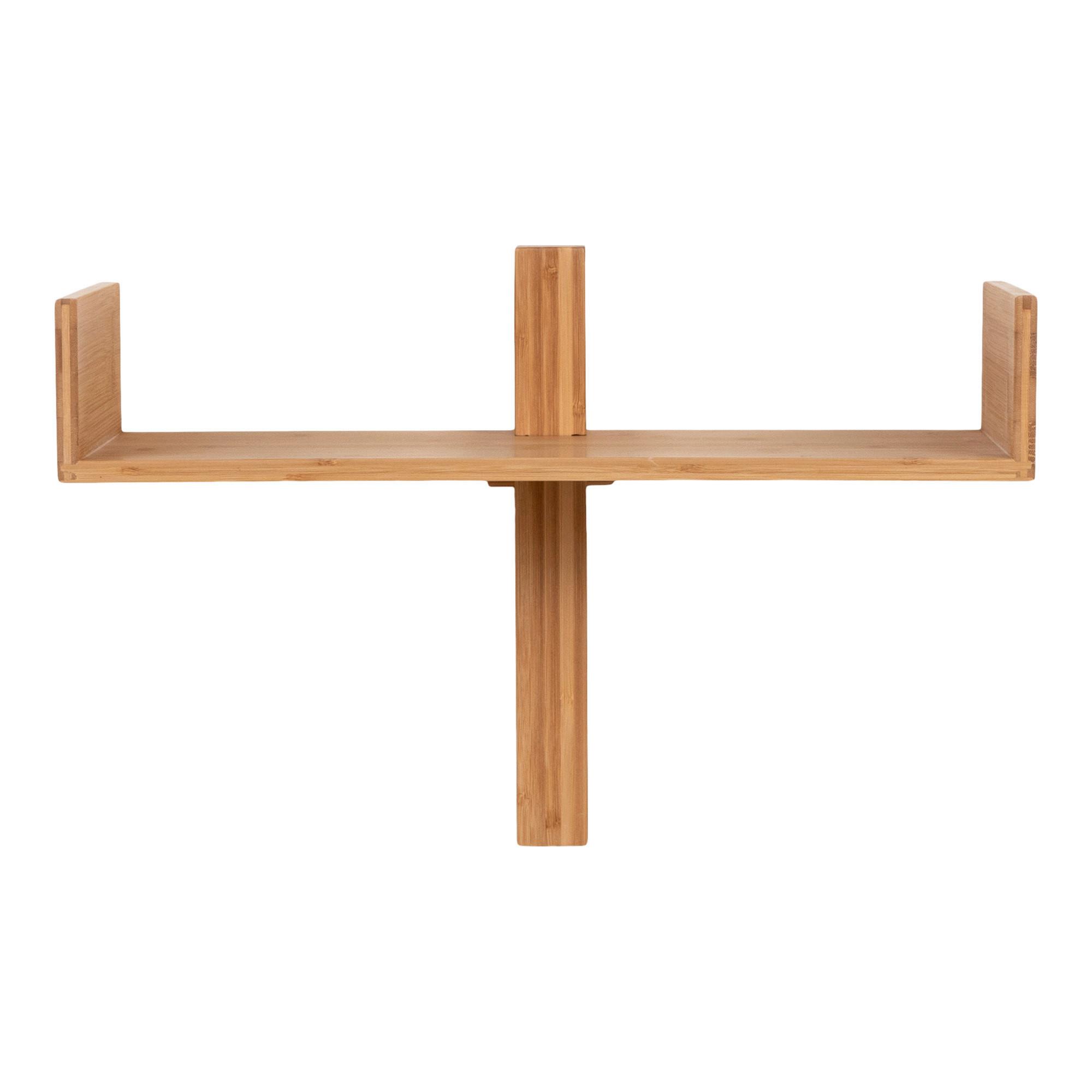 Wandregal Villa Shelf Braun B: 50 cm - Braun, Design, Holz (50/36/25cm)
