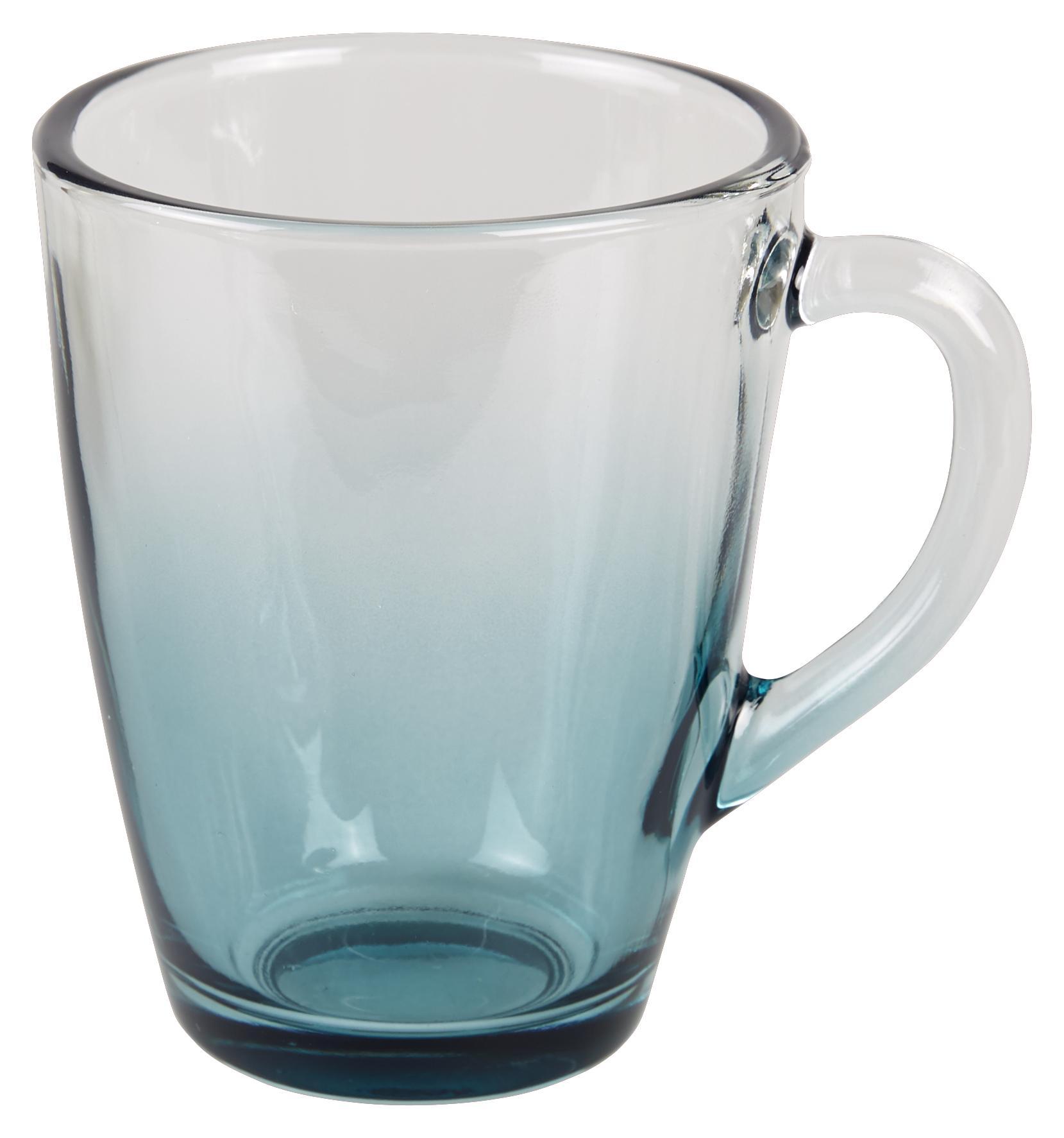 Teáspohár Maude - Szürke/Kék, Üveg (8,9/11,7cm) - Luca Bessoni