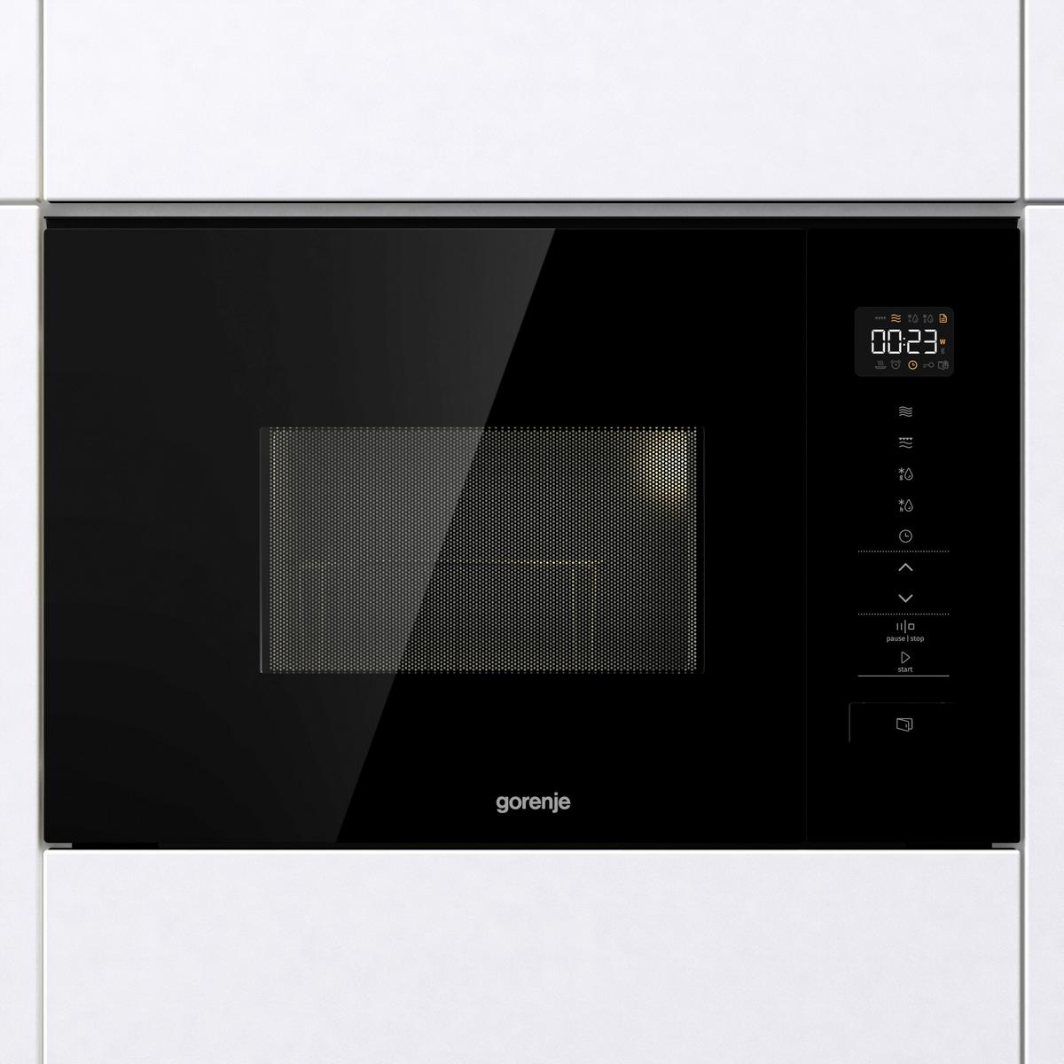 Einbaumikrowelle Bm201sg3bg - Schwarz, MODERN (59,4/38,6/31,7cm) - Gorenje