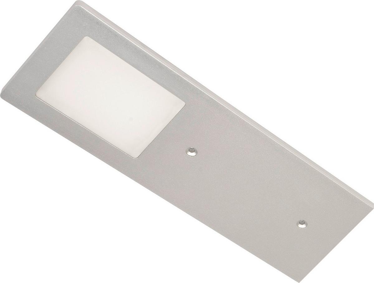 Unterbauleuchte Planar Alu - Alufarben, Basics, Metall (19/7/0,5cm)