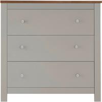Kommode Emerald Creme/Naturfarben B: 79 cm - Creme/Naturfarben, Design, Holzwerkstoff/Metall (79/81/35cm) - MID.YOU