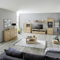 Highboard 110cm Harvey, Eiche Dekor 1 Highboard 110cm Harvey, Eiche Dekor 1