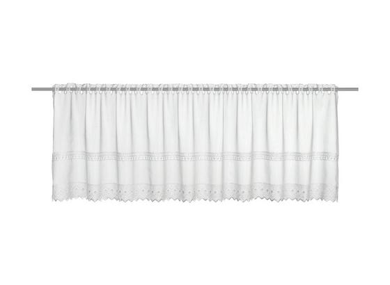 Záclona Krátká Pia - bílá, Romantický / Rustikální, textil (150/47cm) - Mömax modern living Záclona Krátká Pia - bílá, Romantický / Rustikální, textil (150/47cm) - Mömax modern living