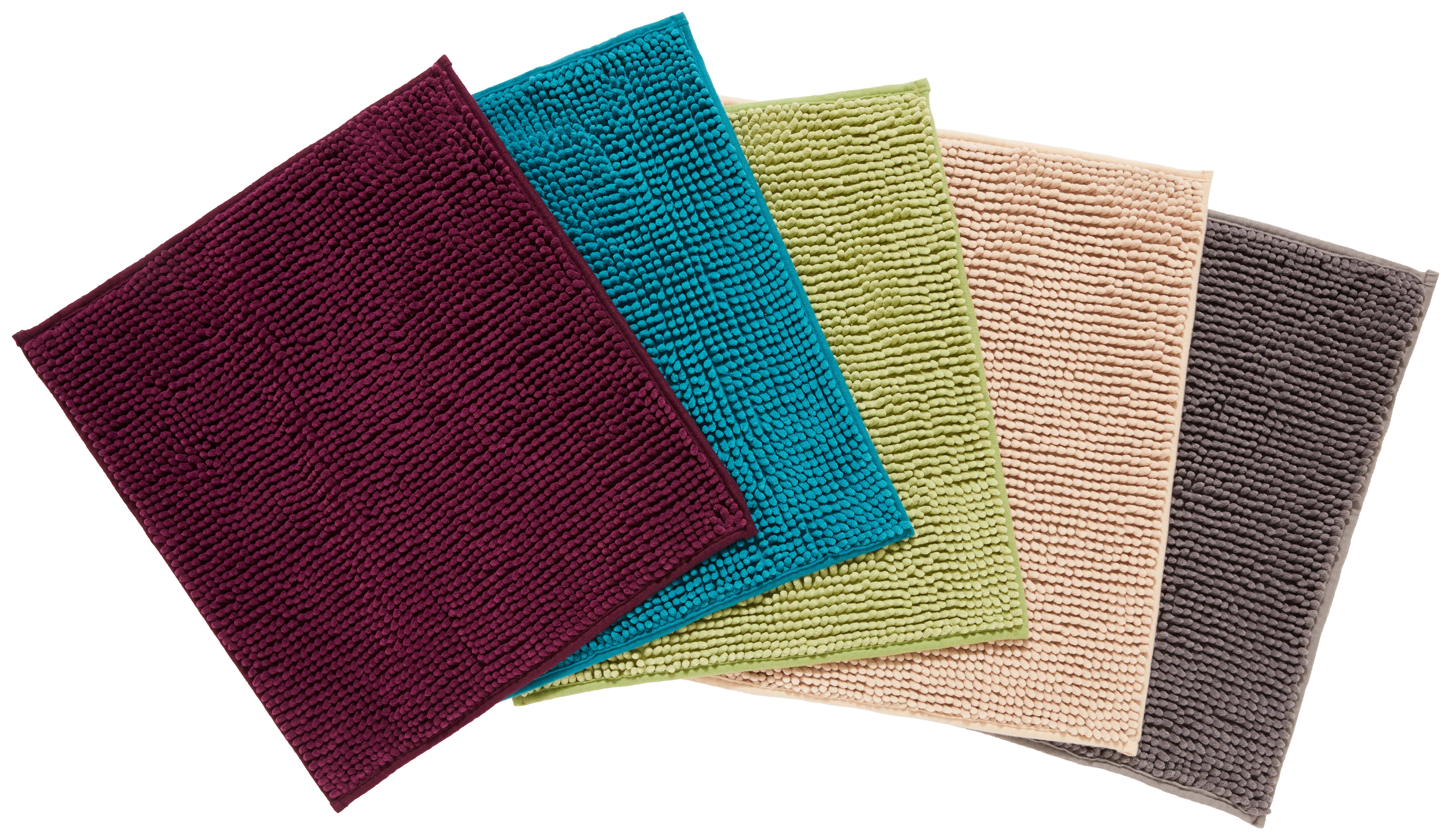 Wc-vorleger Anke Anthrazit 45x50 Cm Waschbar - Anthrazit, MODERN, Textil (45/50cm) - Luca Bessoni