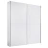 Schwebetürenschrank Time B: 170 Cm Weiß - Weiß, MODERN (170/195/57,5cm) - P & B