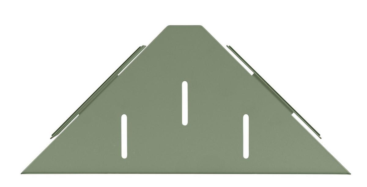 Rohový regál TURBO-LOC LIZAN - zelená, Modern, kov (30/8/13,5cm) - Mömax