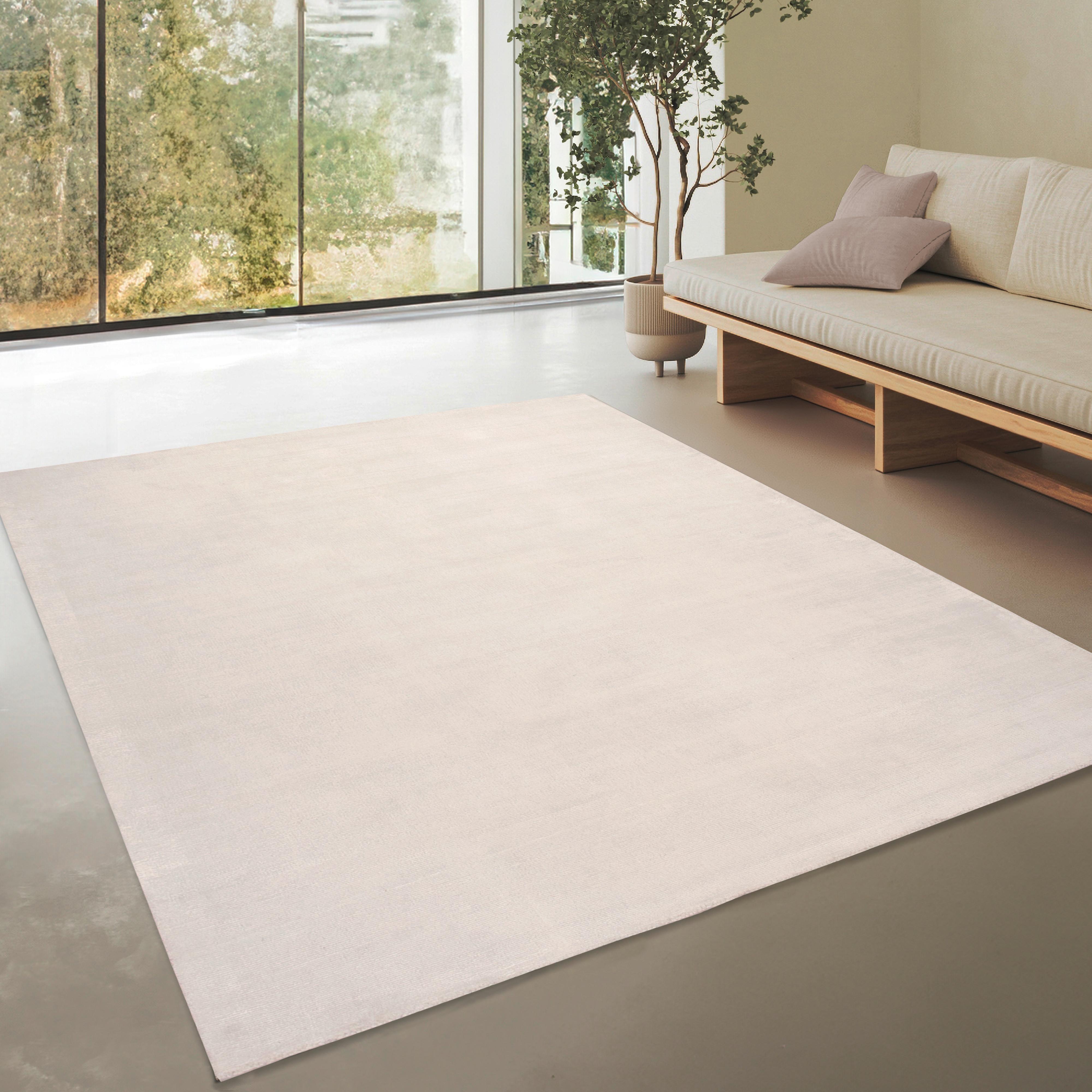 Webteppich Arte 2080 62-Off White - Weiß, Basics, Textil (200/290cm)