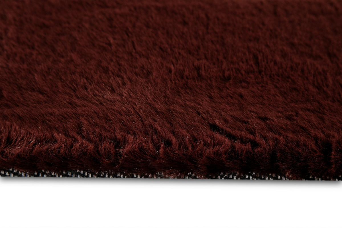 Hochflorteppich Bordeaux, Bxl: Ca. 70x140 Cm - Bordeaux, KONVENTIONELL, Textil (70/140cm) - Esprit