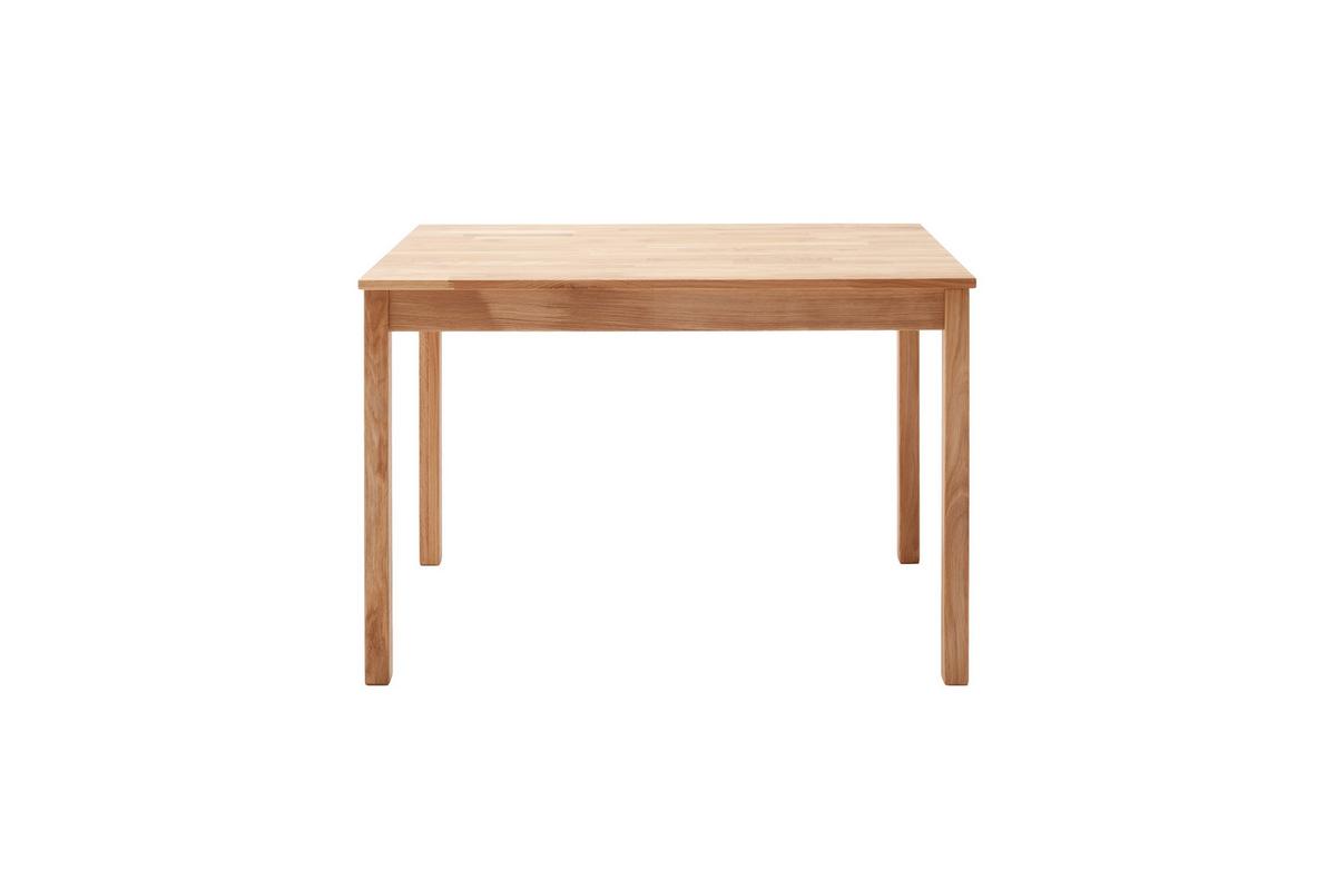 Esstisch Mit Echtholz-platte Alfons 110x76 Cm Wildeiche - Kernbuche, LIFESTYLE, Holz (110/76/70cm) - MID.YOU