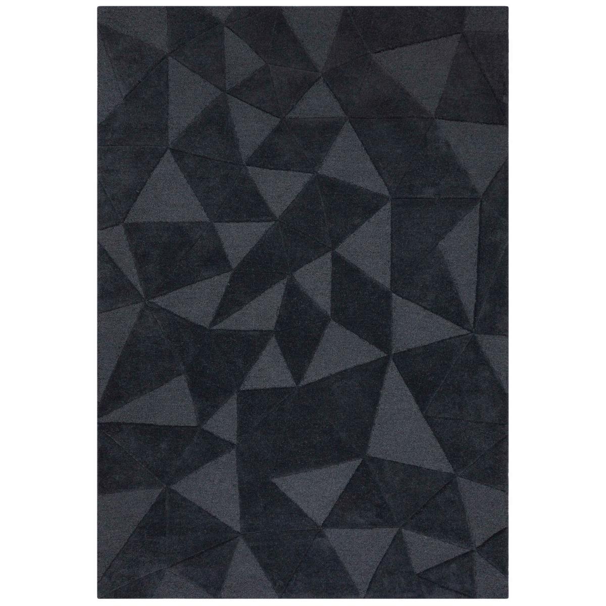 Wollteppich 503119373448 - Grau, Basics, Textil (120/170cm)