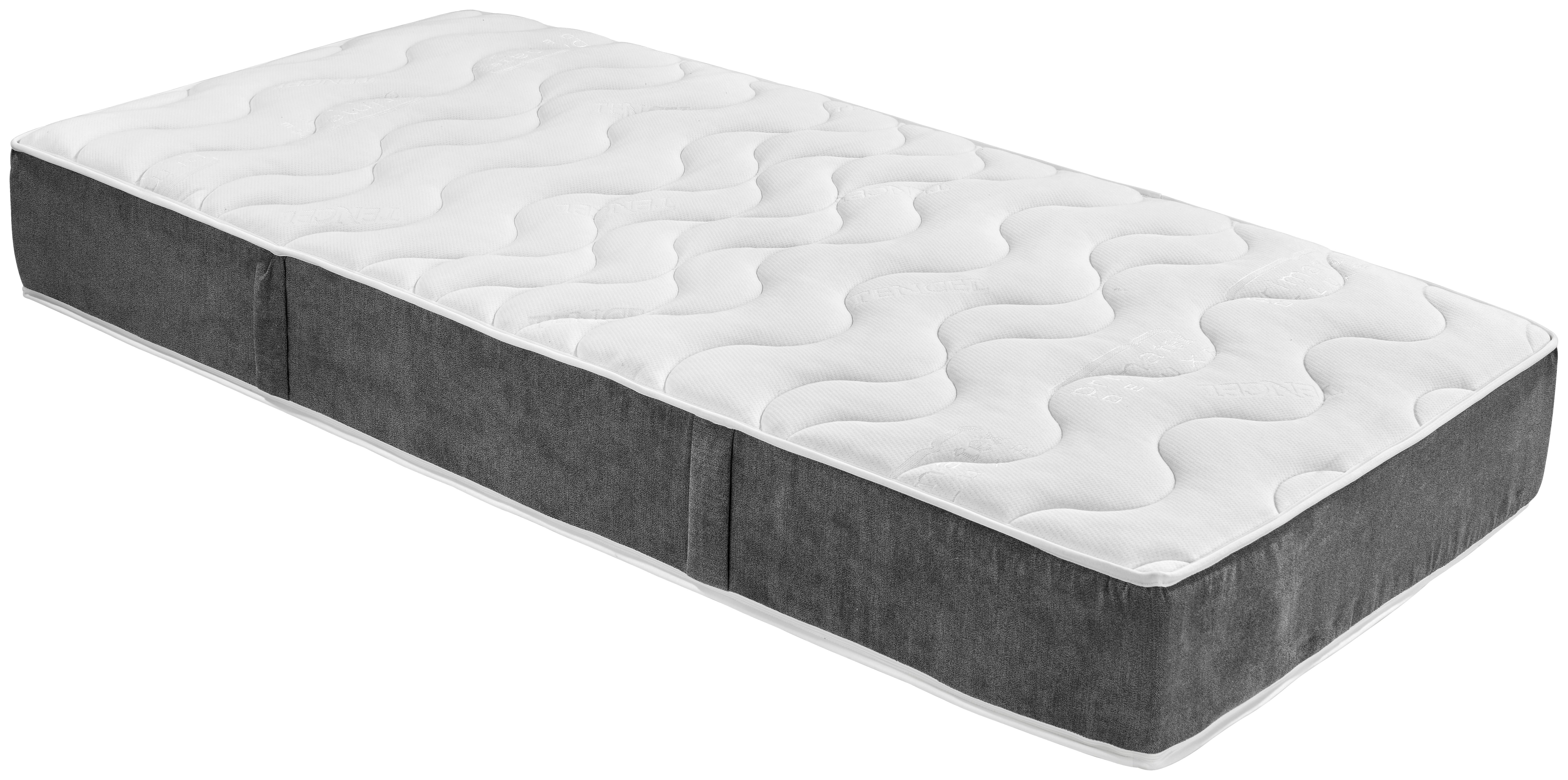 Taschenfederkernmatratze Timber 90x200cm H2/H3 H: 23 cm - Weiß, Textil (90/200cm) - Primatex