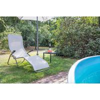 Sonnenliege J40967 Stahl, Klappbar - Anthrazit/Hellgrau, MODERN, Textil/Metall (72,5/103,5/144cm) - Siena Garden