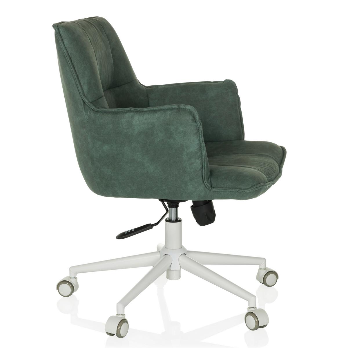 Drehstuhl Mintgrau B: 54 cm - Mintgrau/Weiß, MODERN, Kunststoff/Textil (54/85/70cm) - MID.YOU