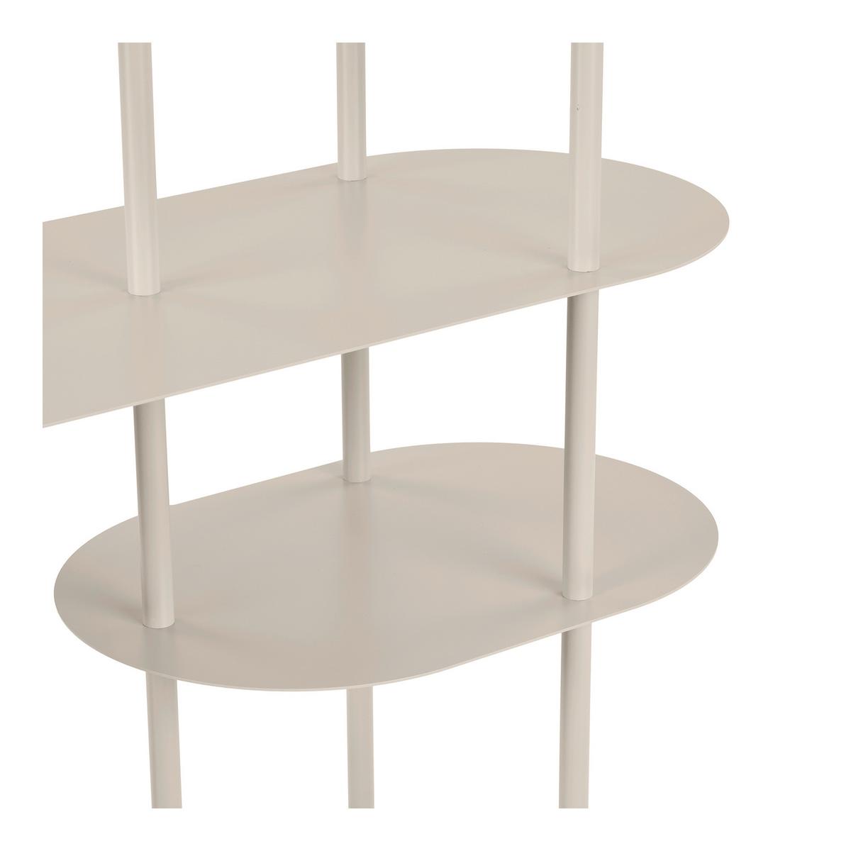 REGAL Rieti, Greige B: 118 cm - Greige, Design, Metall (118/139/31cm) - MID.YOU
