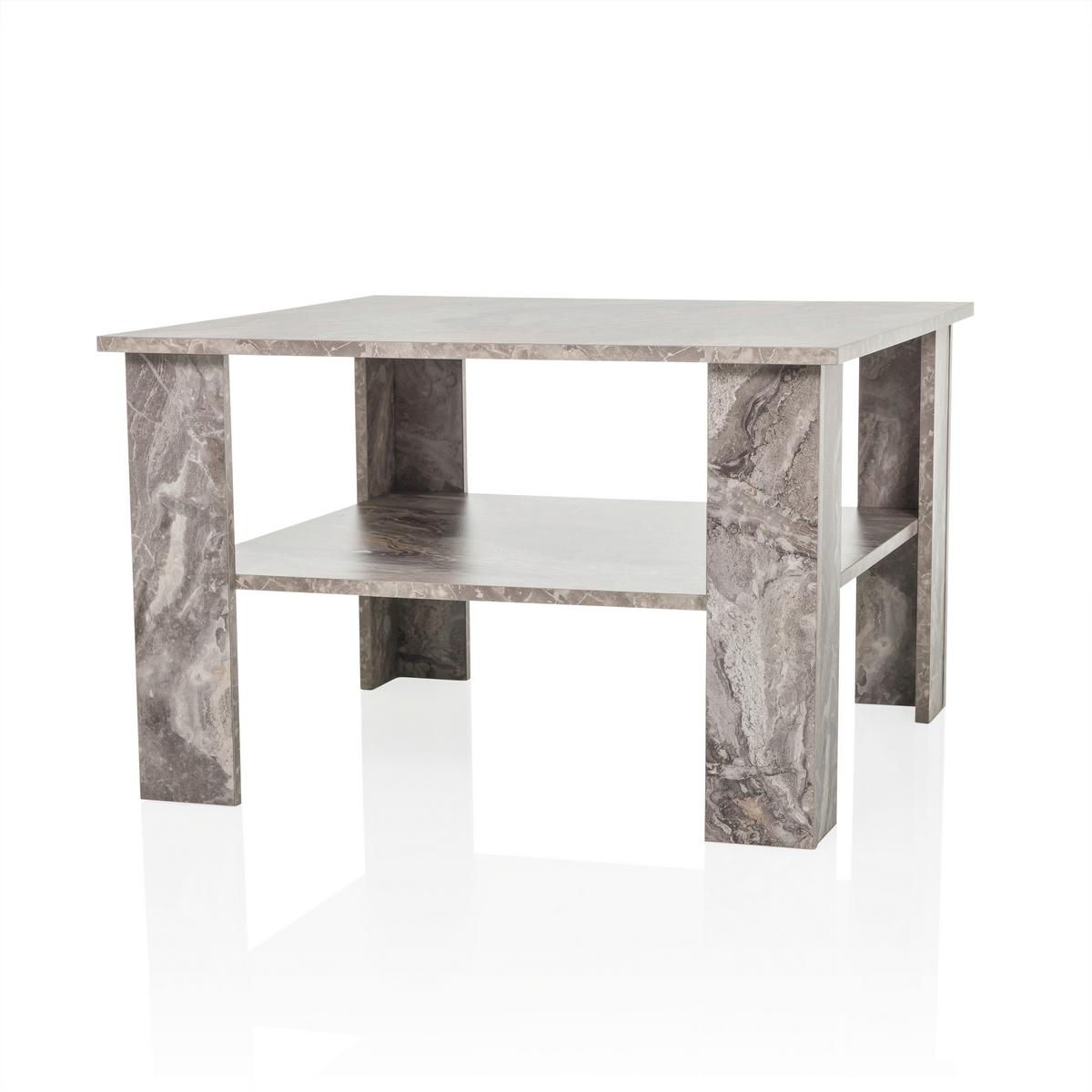 Couchtisch Bismo Grau B: 70 cm - Grau, MODERN, Holzwerkstoff (70/70/45cm) - MID.YOU