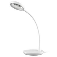 Lampa LED na psací stůl Lupop max. 5 Watt, V: 52 cm - bílá, Romantický / Rustikální, plast (28/52cm) - Modern Living