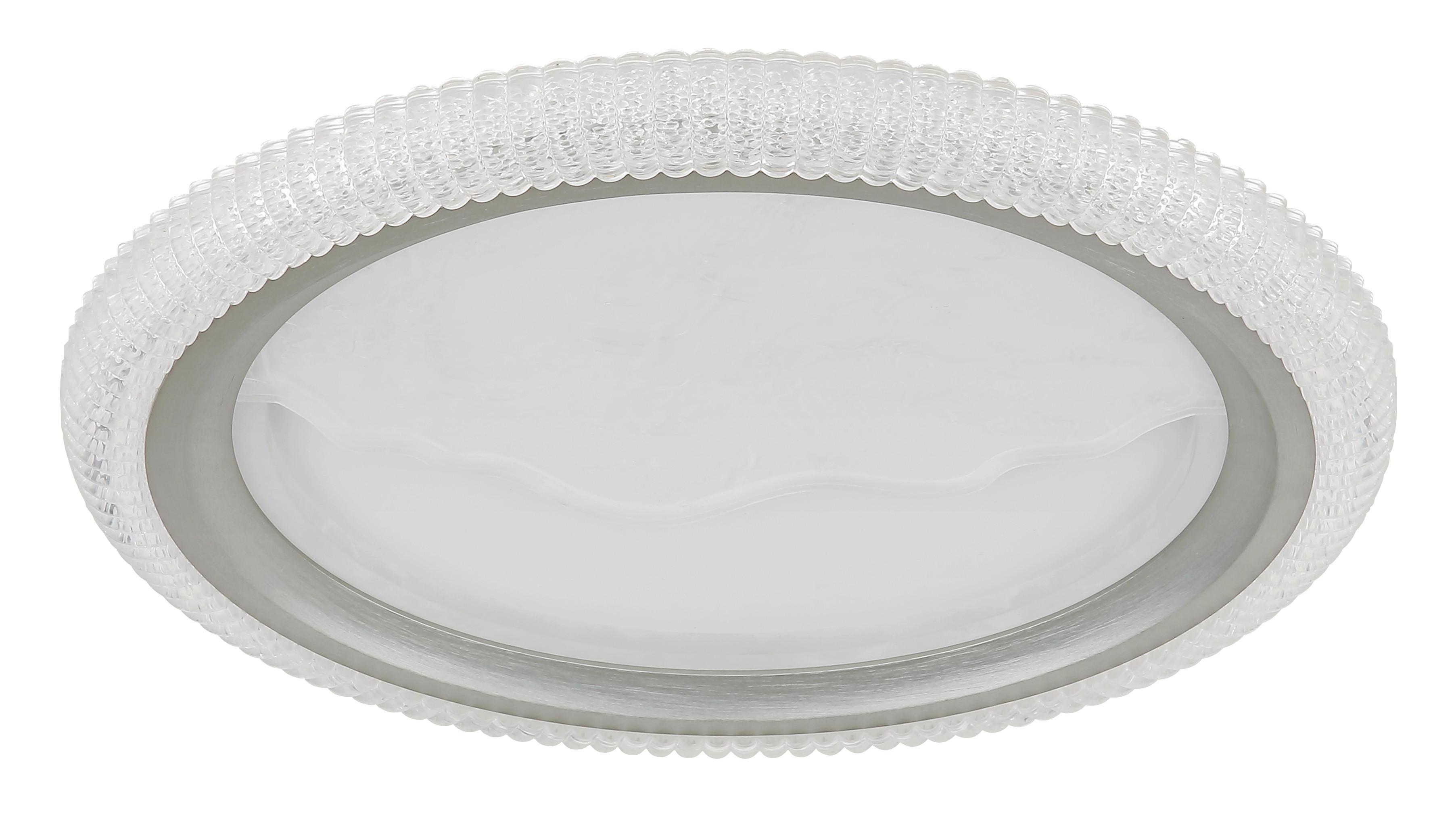 LED-Deckenleuchte 3000/4200/6000k - Sandfarben/Klar, Basics, Kunststoff/Metall (39,5/5,5cm)