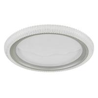 LED-Deckenleuchte 3000/4200/6000k - Sandfarben/Klar, Basics, Kunststoff/Metall (39,5/5,5cm)