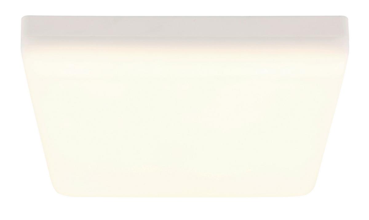 Led-deckenleuchte 12388-18w Matthew - Weiß, Basics, Kunststoff (22/22/5cm) - Globo