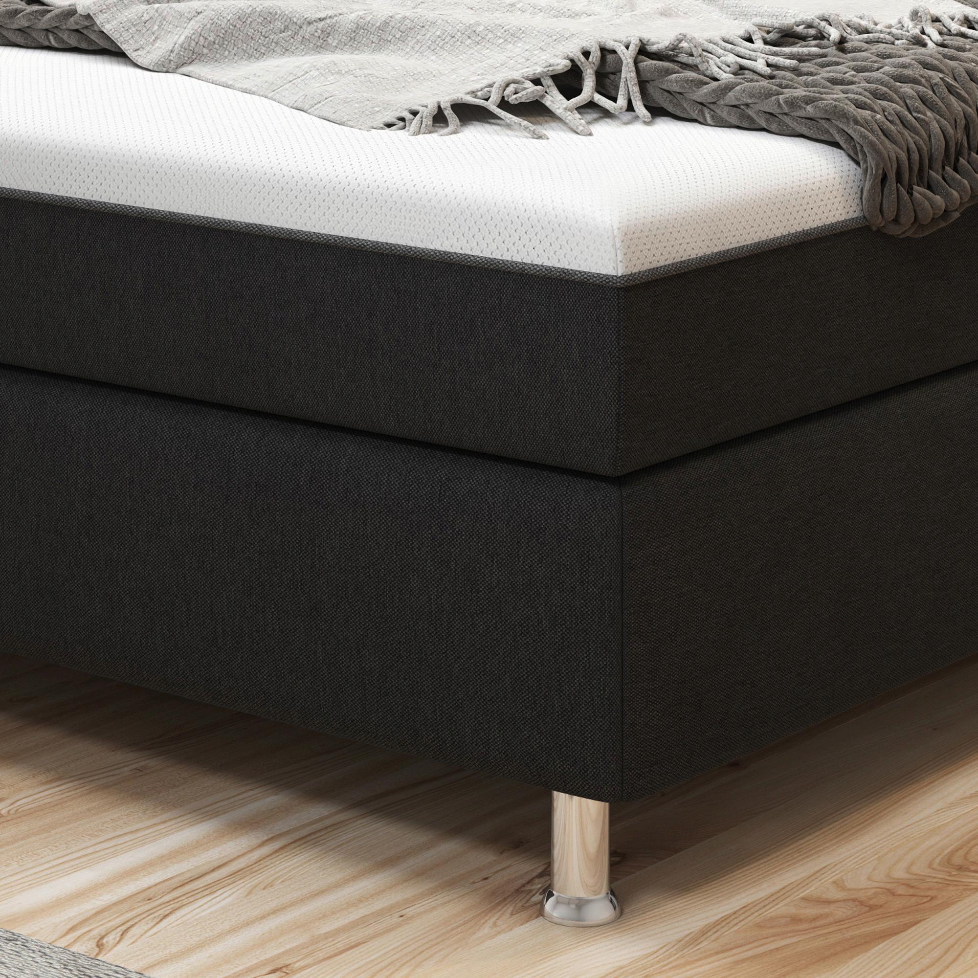Boxspringbett mit Topper