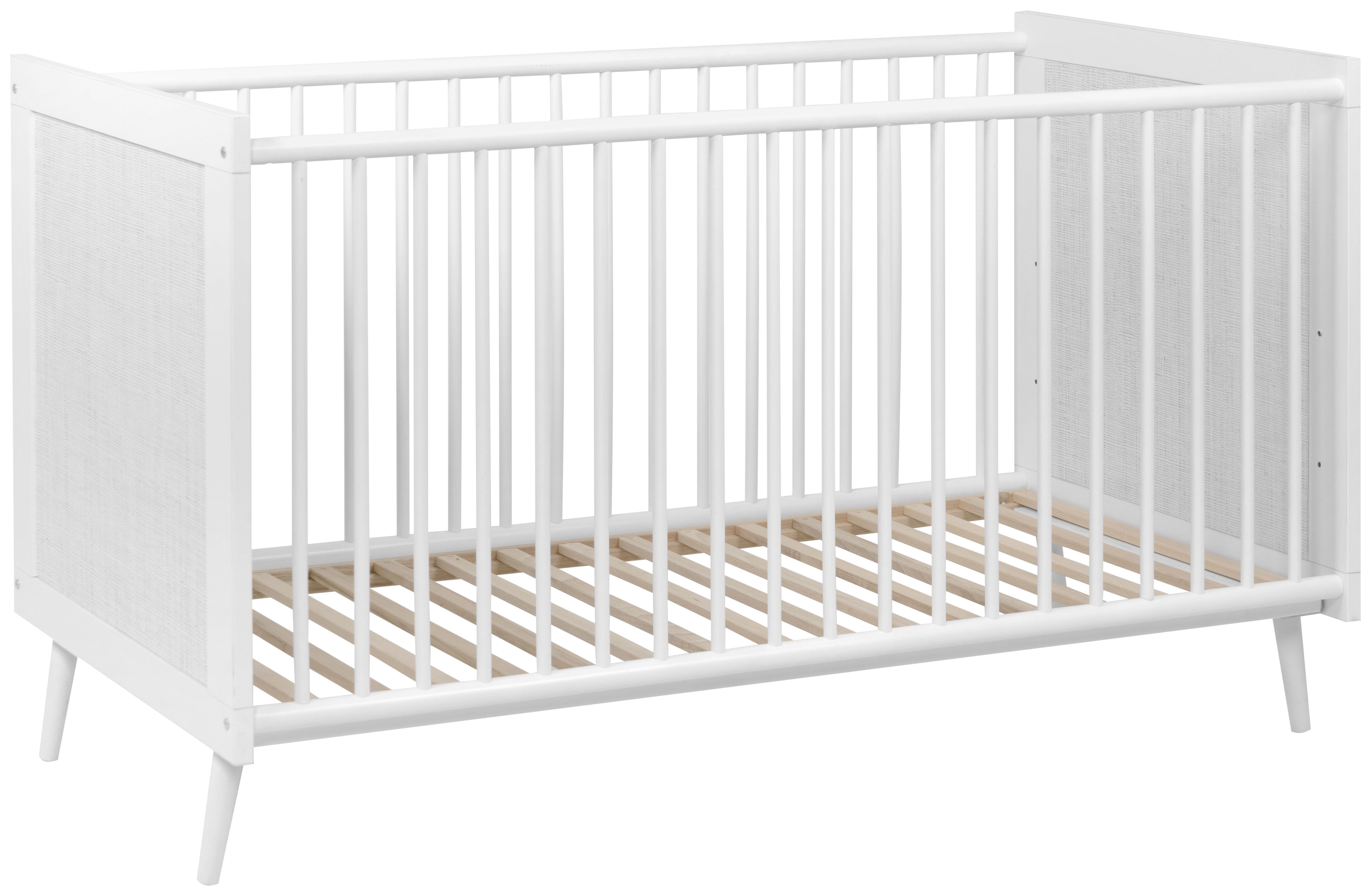 Gitterbett Dili 66b Weiss
