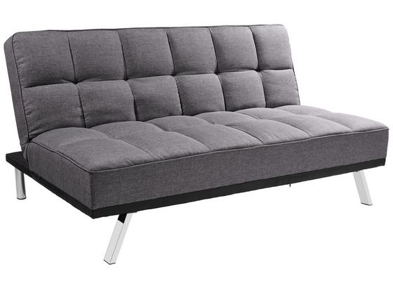 Schlafsofa Roma B: 179cm - Edelstahlfarben/Anthrazit, Basics, Textil/Metall (179/84/96cm) - Ombra Schlafsofa Roma B: 179cm - Edelstahlfarben/Anthrazit, Basics, Textil/Metall (179/84/96cm) - Ombra