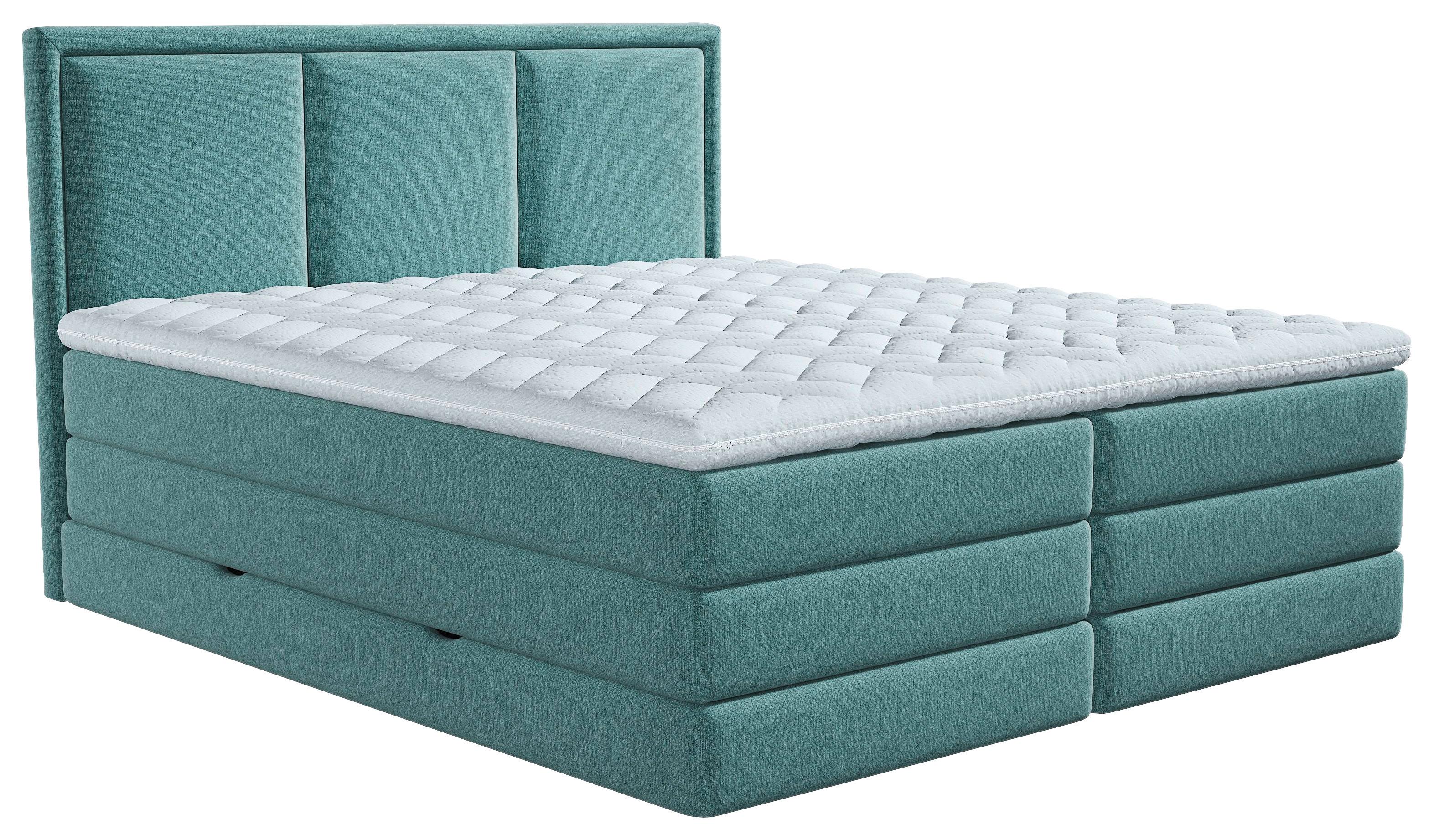Boxspringbett mit Topper & Bettkasten 160x200 Swing