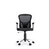 Drehstuhl Tampa Schwarz B: 62 cm - Silberfarben/Schwarz, Design, Kunststoff/Textil (62/109/62cm) - MID.YOU