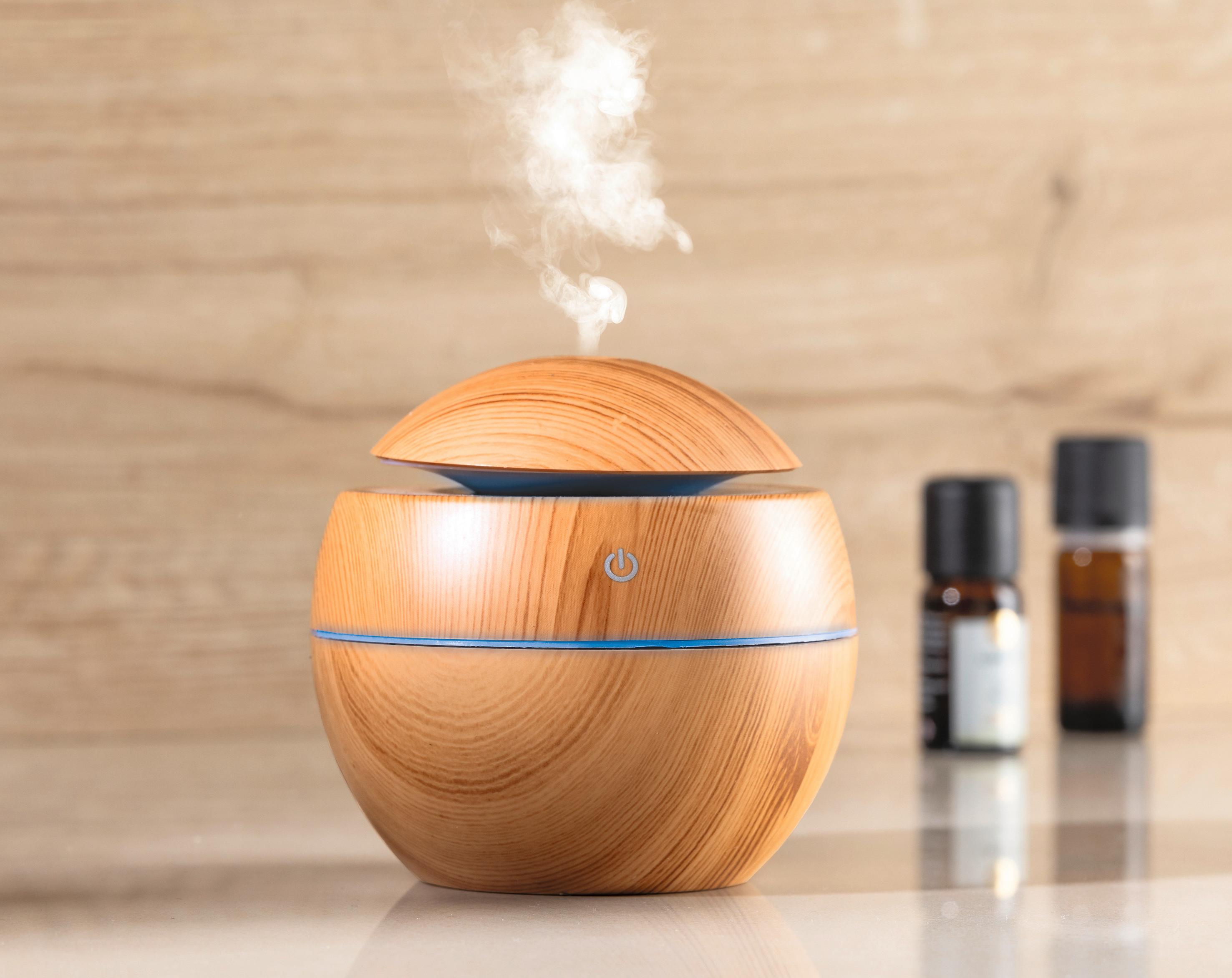 Diffuser 16489 Vitalmaxx Aroma-Diffuser - Braun, Basics, Kunststoff (9,8/9,8/9,5cm)